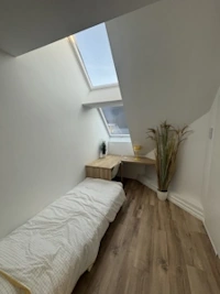 2 Velux PK08 superposés placé par ACA Rénovation SRL chez Velux Belgium à Wavre